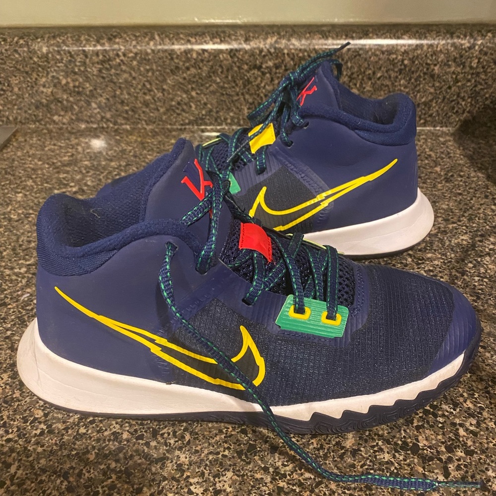 Nike kids basketball shoes.